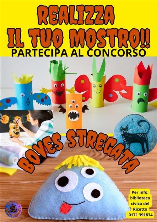 Realizza il tuo mostro e partecipa al concorso di Boves Stregata!!