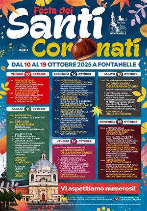 Da venerdì 10 a domenica 19 ottobre la festa d'autunno dei Santi Coronati di Fontanelle