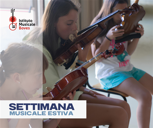 Ritorna dal 22 al 26 giugno la Settimana Musicale Estiva con lIstituto Musicale di Boves